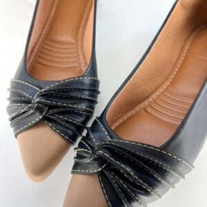 Sapatilha Preto com Caqui